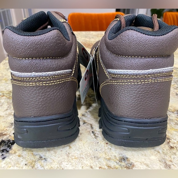 Sketchers Safety Work Composite Toe Boots Brown Men’s Size 10 - Picture 5 of 5